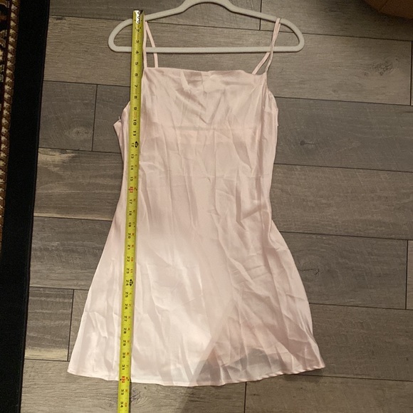 Vintage baby pink slip dress - Picture 5 of 7